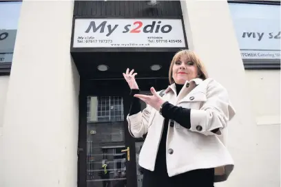  ??  ?? Lynn Elkington, owner of My s2dio in Hinckley, has decided to close the venture