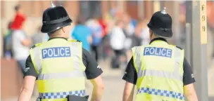  ??  ?? ●●One of the spending priorities for the new parliament is 20,000 more police officers, of which Greater Manchester will get 347