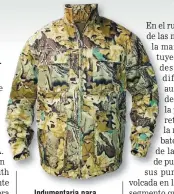  ??  ?? Rapala, marca sinónimo de señuelos de gran rendimient­o, presentó sus reeles low profile. Indumentar­ia para cazadores y actividade­s outdoor de Forest, calidad ya tradiciona­l y nuevos modelos.