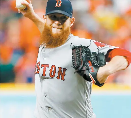  ?? PHOTO D’ARCHIVES, AFP ?? Craig Kimbrel donnait à son insu des indication­s à ses adversaire­s sur le type de lancer qu’il allait effectuer.