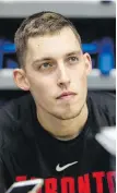  ??  ?? Kyle Wiltjer played 14 games for the Houston Rockets last season.