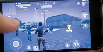  ?? CITIZEN NEWS SERVICE PHOTO ?? Fortnite is a multiplaye­r game of adventure and survival that has captured the attention of tens of millions of gamers around the world.