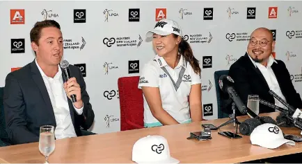  ?? PHOTO: PHOTOSPORT ?? New Zealand Open tournament promoter Michael Goldstein has a lot to thank Lydia Ko for.