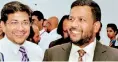  ??  ?? Minister Rishad Bathiudeen (right) with DG/ CEO of Laksala Ali Ahlam Nawaz