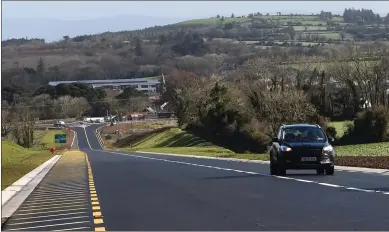  ?? Photo Michelle Cooper Galvin ?? The recently completed new road project leading into Milltown area has been widely welcomed but more infrastruc­ture is needed in the mid Kerry town to cater for the rising population, according to Cllr Mike O’Shea.