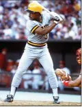  ?? (Photo courtesy of the Arkansas Sports Hall of Fame) ?? After being an All-Southwest Conference second baseman at Arkansas, Johnny Ray spent 10 seasons in the major leagues with the Pittsburgh Pirates and California Angels, compiling a career batting average of .290 in 1,353 games.