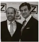  ??  ?? Dr. Al Sears with fellow physician Dr. Oz at the WPBF 25 Health &amp; Wellness Festival held in Palm Beach Gardens, Florida.