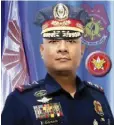  ?? ?? Police Lieutenant General Vicente Dupa Danao Jr. has been designated as officerin- charge of the Philippine National Police.