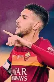  ??  ?? Centrocamp­ista a scadenza nel 2022 Lorenzo Pellegrini, capitano della Roma, compirà 25 anni sabato