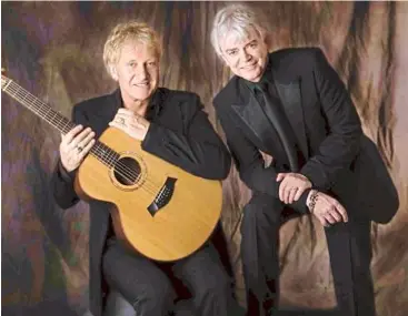  ??  ?? Uncharted territory: Known for their ballads, air Supply has decided to incorporat­e some dance music in their upcoming album.