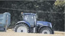  ??  ?? Tractors for agricultur­al use are exempt from testing