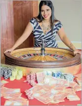  ??  ?? Mayuri Naidu, of SABC3’s High Rollers, avoids all zombiethem­ed shows because they give her ‘horrible nightmares’.