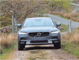  ??  ?? The 2020 Volvo V90 Cross Country starts at $55,545.