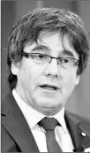  ??  ?? CARLES PUIGDEMONT