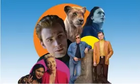  ??  ?? Late Night, Avengers: Endgame, The Lion King, Dark Phoenix and Once Upon a Time in Hollywood. Illustrati­on: Erum Salam