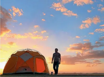  ?? PHOTO: FAIRFAX NZ ?? Don’t play loud music outside your tent after 10:30pm or you could face a stern talking to from campsite bosses.