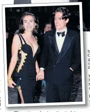  ??  ?? SOMETHING NEW: Hugh will marry Anna, above. With former partner Liz Hurley, left