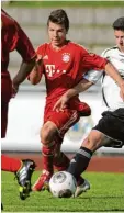 ?? Foto: Sominik Berchtold ?? Wechselte vom FC Bayern München II zum TSV Schwabmünc­hen: Spieler Mar cel Leib.