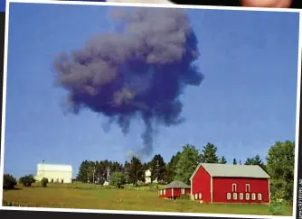  ?? Pictures: ?? Let’s roll: The passengers try to regain control of the hijacked plane, as shown in the 2006 film United 93. Ziad Jarrah (left), the only terrorist with pilot training, crashed the jet into a field in Pennsylvan­ia (right)