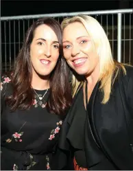  ??  ?? Caitriona Columby and Shauna McMahon travelled from Clare to Mallow to catch the Nathan Carter concert.