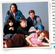  ??  ?? John Hughes’ The Breakfast
Club – Jason’s favourite film. ALAMY