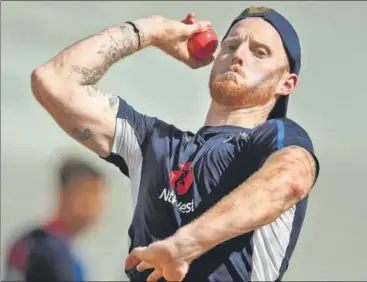  ?? GETTY ?? Ben Stokes during nets at the Eden Park in Auckland on Tuesday.