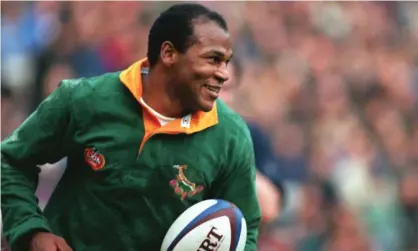  ??  ?? Former Springbok wing Chester Williams has died at the age of 49. Photograph: David Rogers/Allsport