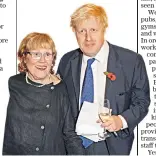  ??  ?? Prime Minister Boris Johnson and his mother Charlotte Johnson Wahl in 2014