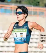  ?? ?? Nombre: María Pérez García. (Orce, Granada. 1996). Categoría: Deporte.