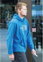  ?? ERROL MCGIHON ?? Police allege John Wells, 19, was driving a stolen JLG telescopic forklift at a Barrhaven building site when he ran over his 17-year-old friend.