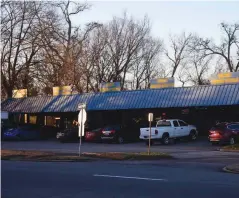  ?? (Pine Bluff Commercial/I.C. Murrell) ?? Small businesses can now apply for a second round of Paycheck Protection Program loans, providing they meet the requiremen­ts. Shown here is a mini-shopping center at Elm Street and West Sixth Avenue in Pine Bluff.