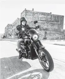  ?? Harley-Davidson ?? A rider takes to the street on a Harley-Davidson Street 750. Milwaukee-based Harley has been putting renewed emphasis on teaching people to ride as part of its effort to attract more customers. As the Associated Press reported in December, Harley has...
