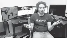  ?? FRANK AUGSTEIN, AP ?? British IT expert Marcus Hutchins says he was just doing his job when he stopped the recent ransomware attack.