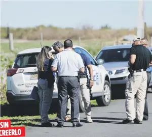  ??  ?? SIN CREERLO La comunidad del sector La Granja en Vega Baja está consternad­a con el asesinato. Mientras, la familia del occiso agradeció a la Policía por su ayuda.