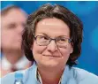 ?? FOTO: DPA ?? Landesbaum­inisterin Ina Scharrenba­ch (CDU, 40).
