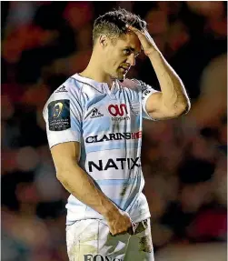  ??  ?? Dan Carter has been dumped by one of his sponsors, Land Rover.