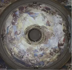  ??  ?? 2. Regina Martyrum cupola, 1780–81, Francisco de Goya, fresco. Basílica de Nuestra Señora del Pilar, Zaragoza