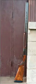  ??  ?? Le picth, ou tombée, de notre fusil est à zéro, les canons sont verticaux.