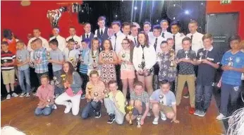  ??  ?? Winners
Cambuslang Thistle’s 2004 team enjoy their end of season awards party