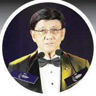  ??  ?? RGV Group of Companies vice-chairman Dr. Jaime Cura headed this year’s independen­t panel of judges for the 6th PropertyGu­ru Philippine­s Property Awards.