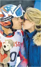  ?? BILD: SN/APA/AFP/MARK RALSTON ?? Bode Beck. Miller mit Ehefrau Morgan