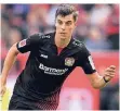  ?? FOTO: DPA ?? Juwel unterm Bayer-Kreuz: Mittelfeld­spieler Kai Havertz.