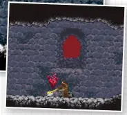  ?? ?? <!--- [Game Boy Color] The axe is one of the extra weapons available in the demo. --->