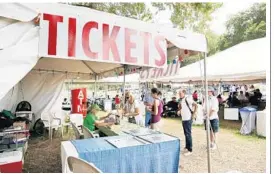  ?? STAFF FILE PHOTO ?? Events such as the Orlando Fringe Festival encourage thousands of Central Floridians to spend their money not only on theater tickets but on food, drinks and souvenirs as well.
