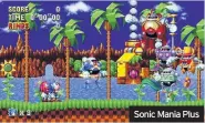  ??  ?? Sonic Mania Plus