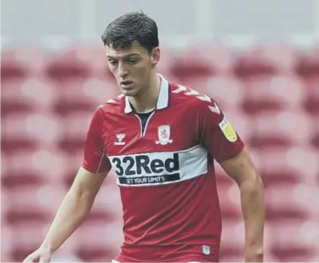  ??  ?? Middlesbro­ugh defender Dael Fry.