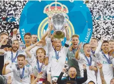  ??  ?? Real Madrid venceu o Liverpool na final de Kiev