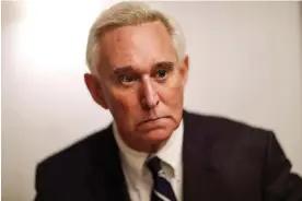 ?? Photograph: Joe Raedle/Getty Images ?? Christoffe­r Guldbrands­en on Roger Stone: ‘What astonished me was that the loudest liar wins.’