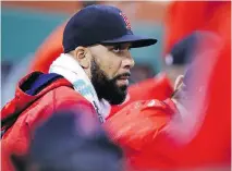  ?? CHARLES KRUPA/THE ASSOCIATED PRESS/FILES ?? Boston Red Sox pitcher David Price is being perceived as the bad guy after his verbal assault of broadcaste­r and former pitcher Dennis Eckersley on a team flight recently.