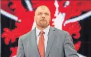  ?? WWE ?? Triple H is the WWE’s executive vicepresid­ent of talent.